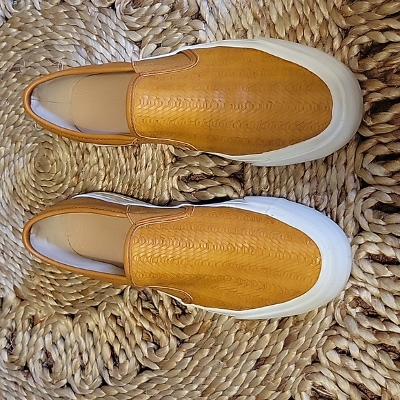 Restricted Shoes - Faux leather slip on sneaker